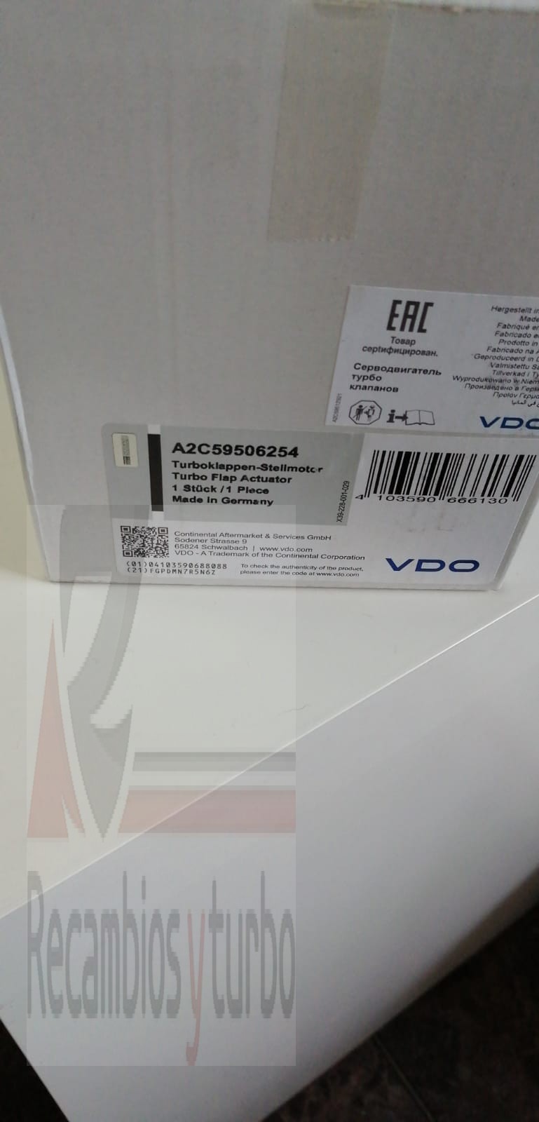 Unidad de control turbo A2C59506254 - Imagen 2